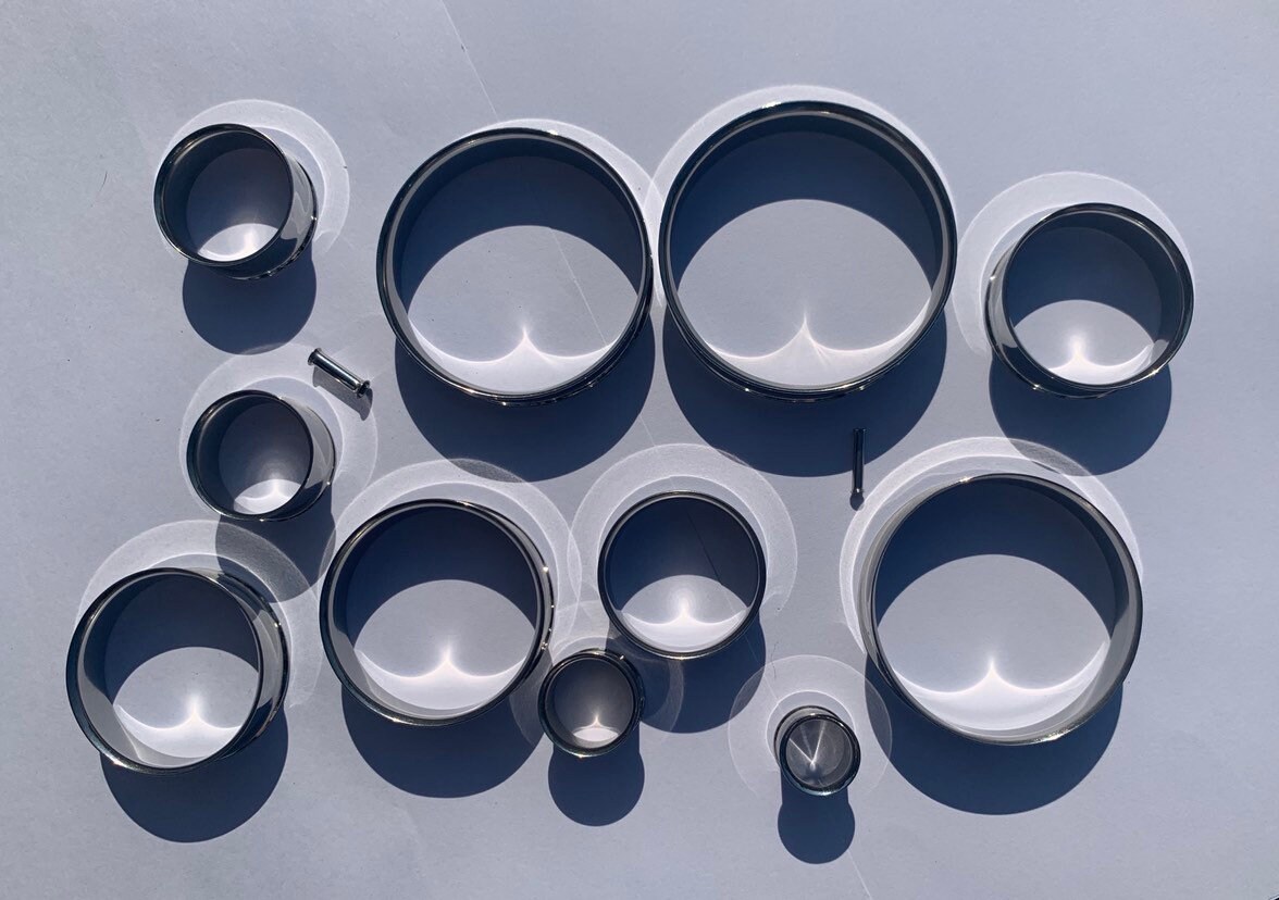 Surgical Steel Tunnels Double Flare Tunnels 316L Surgical Etsy