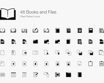 Books Files Documents Icon Pictogram Sign Symbol Set Bundle in vector EPS PNG SVG. Book icon. Book symbol. Book vector. Book svg. Book png.