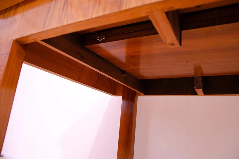 Dining Table, Art Deco Style, 1930s, Czechoslovakia, Walnut Wood, Extendable Table image 19