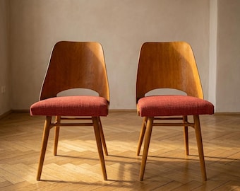 Dining Chairs Set, Mid-Century, TON Model 514, Radomír Hofman, 1960s, Czechoslovakia