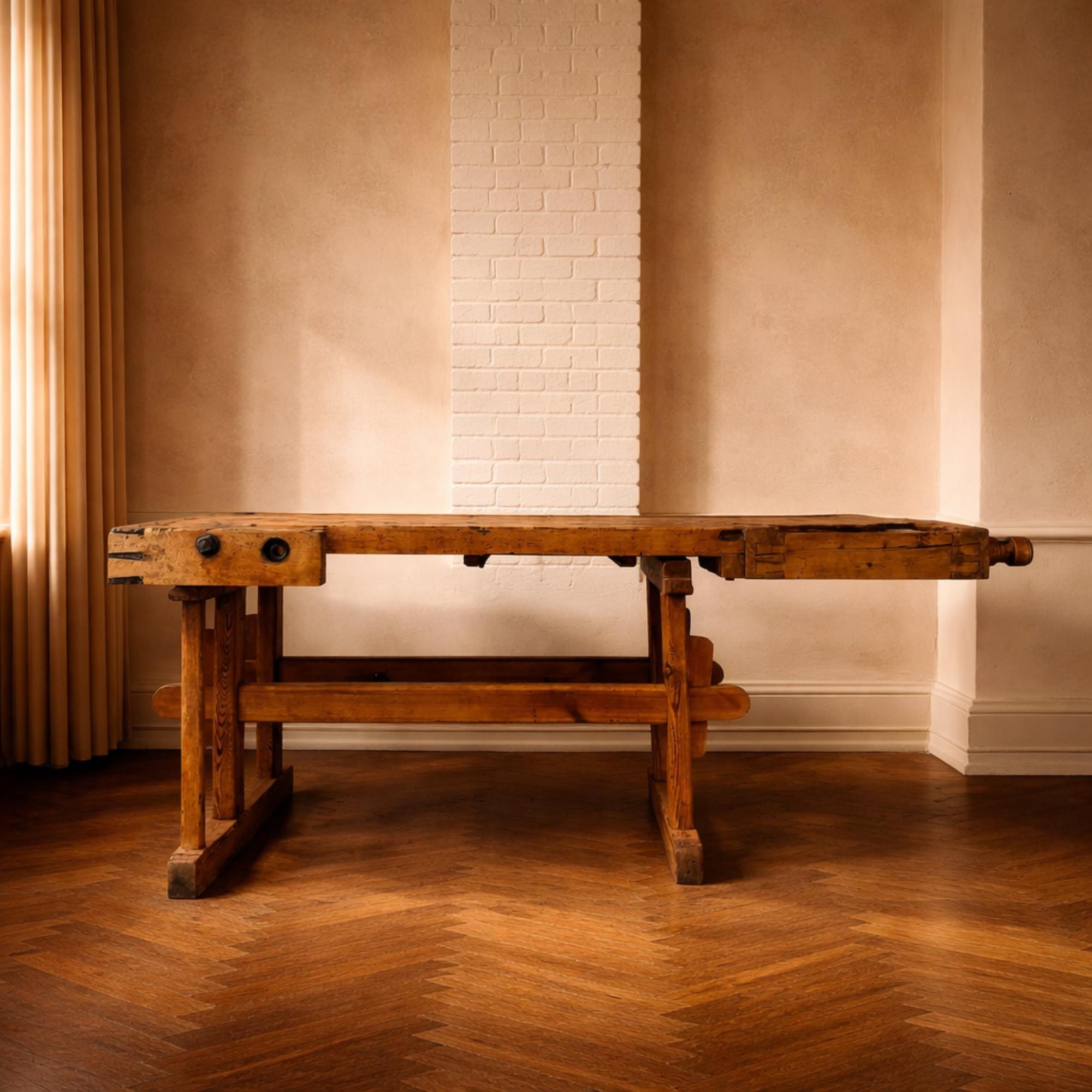 Antique workbench table - Etsy 日本