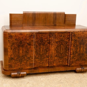 Komplett restauriertes französisches Sideboard im ART DECO Stil, 1930er Jahre