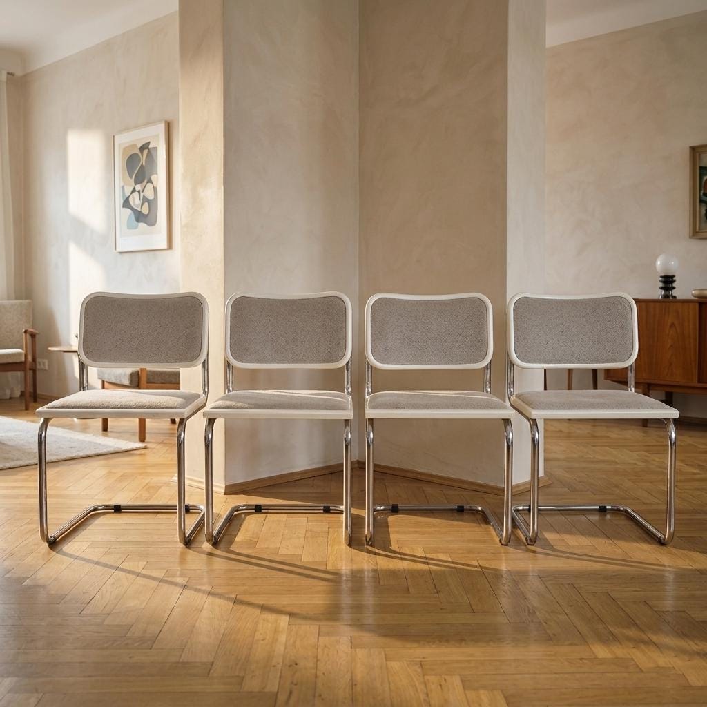 Cantilever bauhaus chair - Etsy 日本