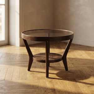 Coffee Table By Karel Kozelka & Antonín Kropáček for Interier Praha, 1940s, Czechoslovakia, 73 × 57 cm