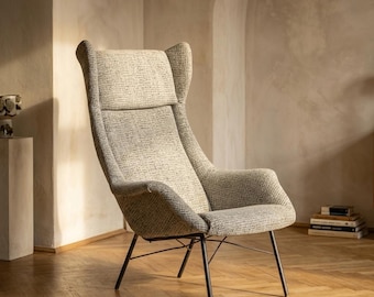 Armchair Mid Century Miroslav Navrátil Lounge Chair 1960s Czechoslovakia