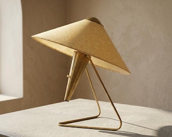 Table Lamp, Mid Century Tripod Lamp by Helena Frantová for Okolo, 1960s, Czechoslovakia