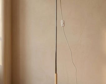 Mushroom Floor Lamp Space Age Metal Napako 1970s Czechoslovakia