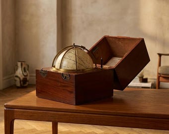 Antique Starfinder Marine Navigation Device by Cary & Co., 1925 United Kingdom, Nautical Instrument Sextant Style