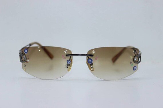 Rimless sunglasses, Women sunglasses, Retro sungla