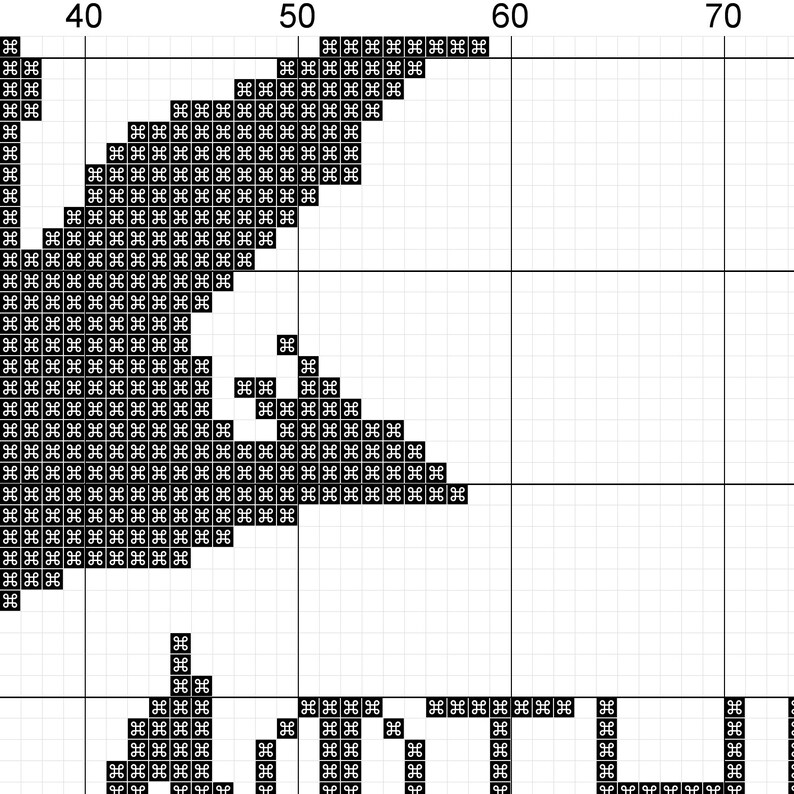 May include: Black and white pixel art design of a bird in flight. The bird is facing the right side of the image and has a long, pointed beak. The bird is surrounded by a grid of black squares.