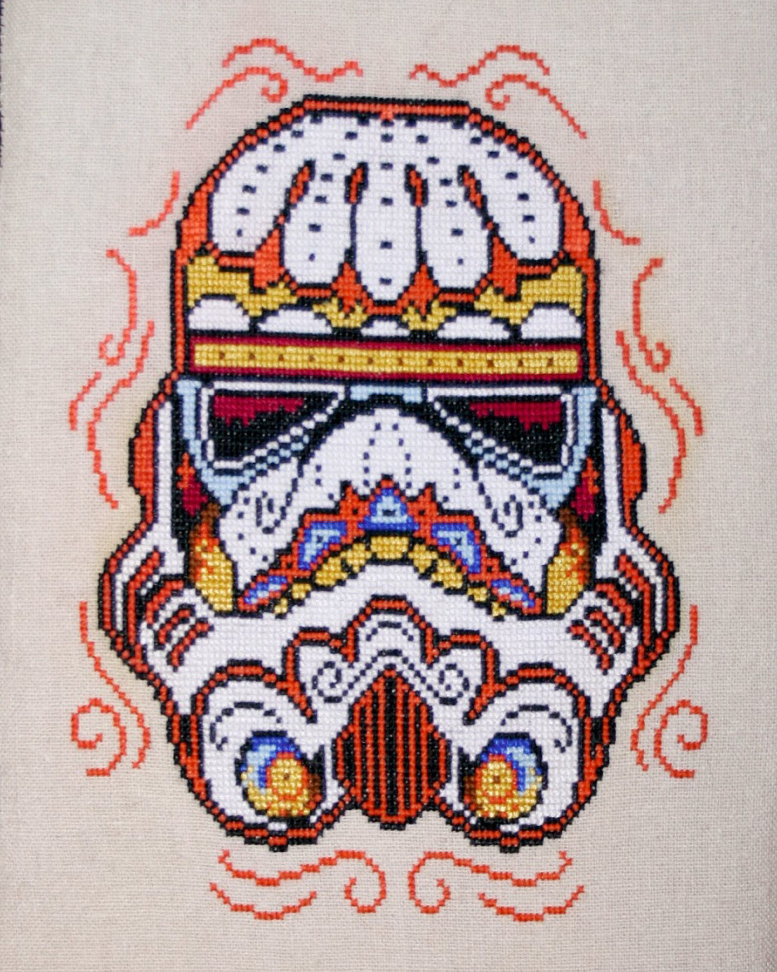 stormtrooper pdf pattern | crochethea Images High... Stormtrooper Cross Stitch Pattern PDF, Star Wars Cross Stitch Chart ...
