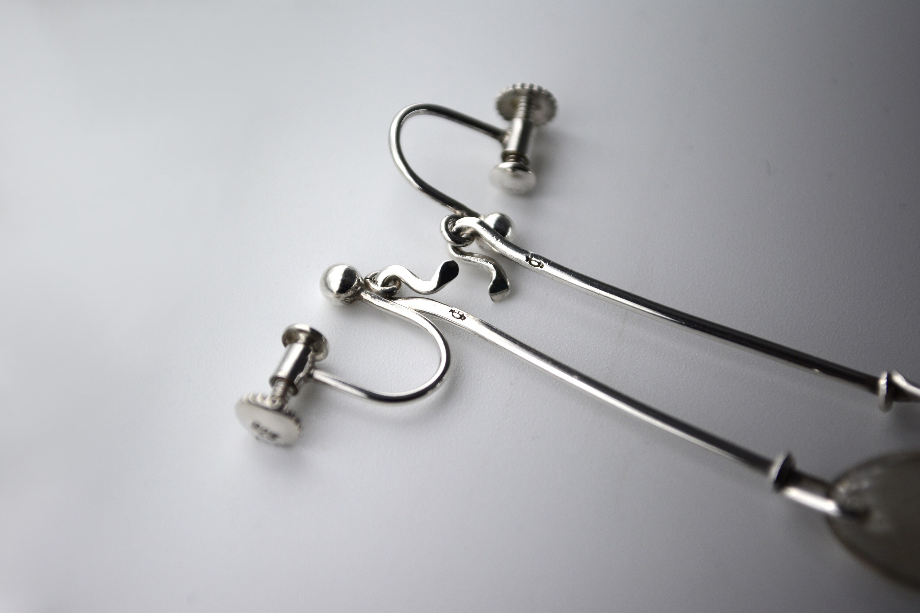 Torun for Georg Jensen, Rare Original Rutilated Quartz Sterling 
