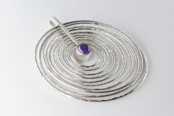 Bent Gabrielsen For Georg Jensen, Amethyst Sterli… - image 4