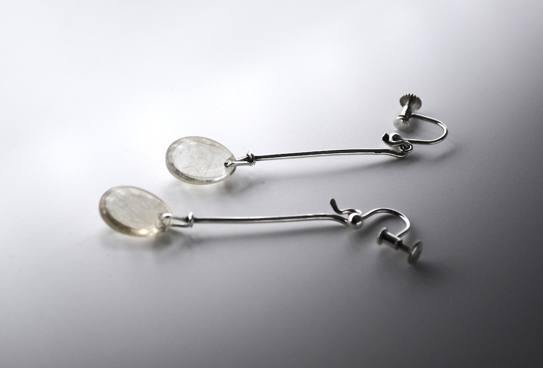 Torun for Georg Jensen, Rare Original Rutilated Quartz Sterling