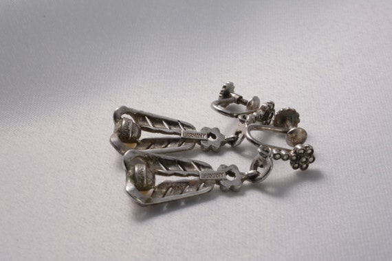 Theodor Fahrner, Sterling Silver Marcasite Pearl … - image 6