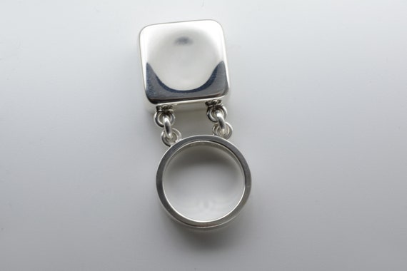 Astrid Fog for Georg Jensen, Modernist Sterling S… - image 1