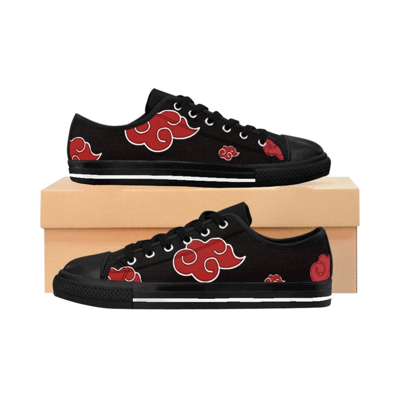 Akatsuki Naruto Itachi Shoes Converse 
