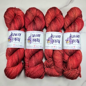 Sunset Glow - Super Soft Merino Hand Dyed Yarn - Fingering Weight - 80/20 Merino/Nylon - Sock Wool - Machine Washable