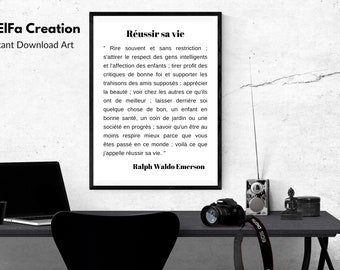 Citation En Francais Etsy
