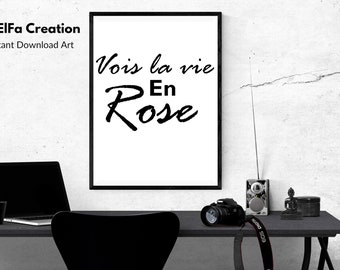 Citation En Francais Etsy