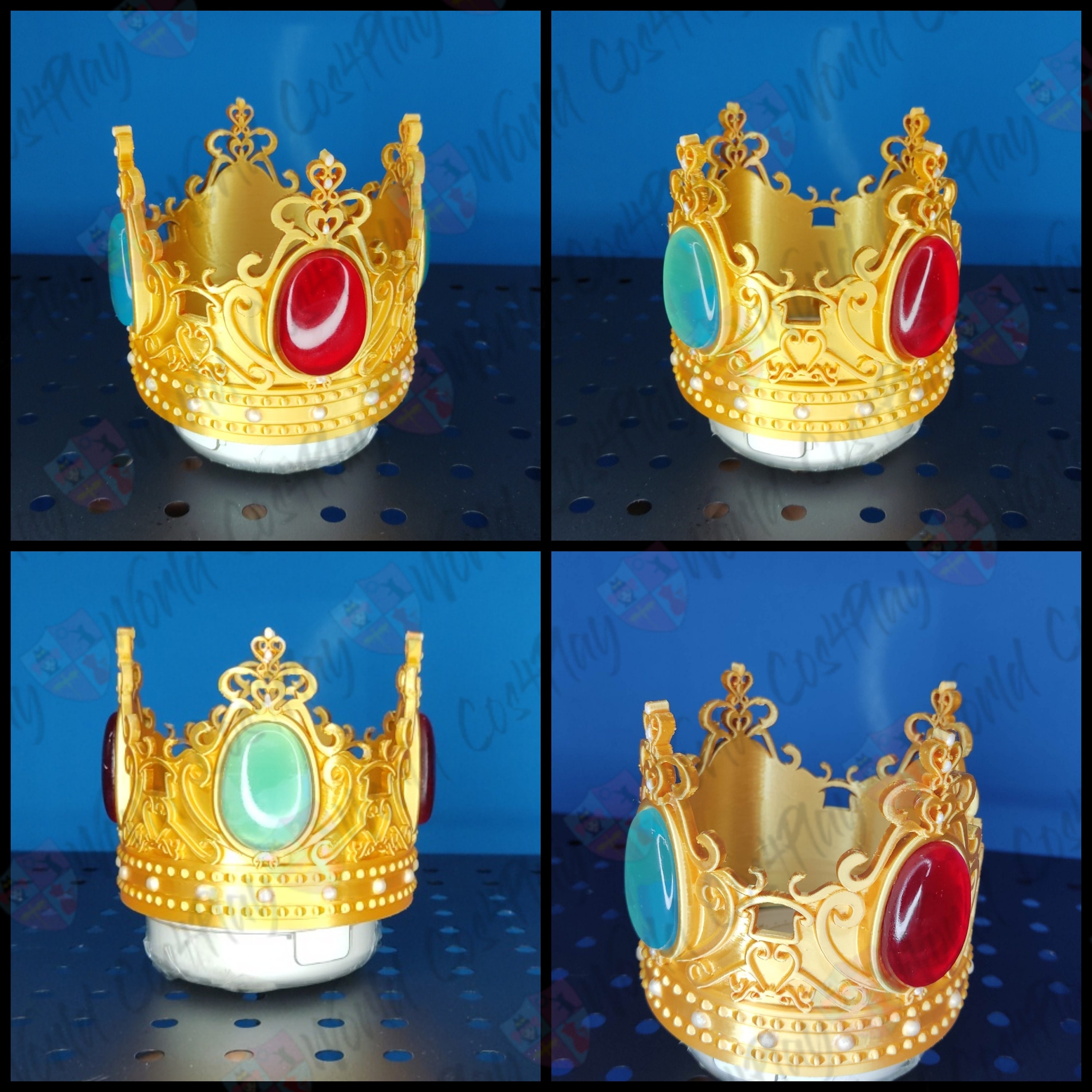 3D Printed Princess Peach Crown, Bowsette, Daisy, Super Mario Bros the  Movie Crown 