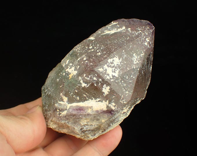 AMETHYST with chlorite inclusions 10,0 x 5,0 x 4,6 cm NAMIBIA 13302