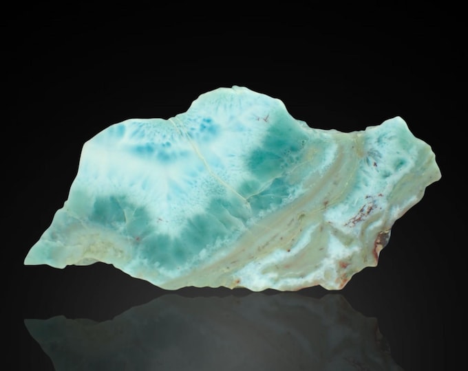 LARIMAR polished slice 6,0 x 3,0 x 2,3 cm DOMINICANA 13413