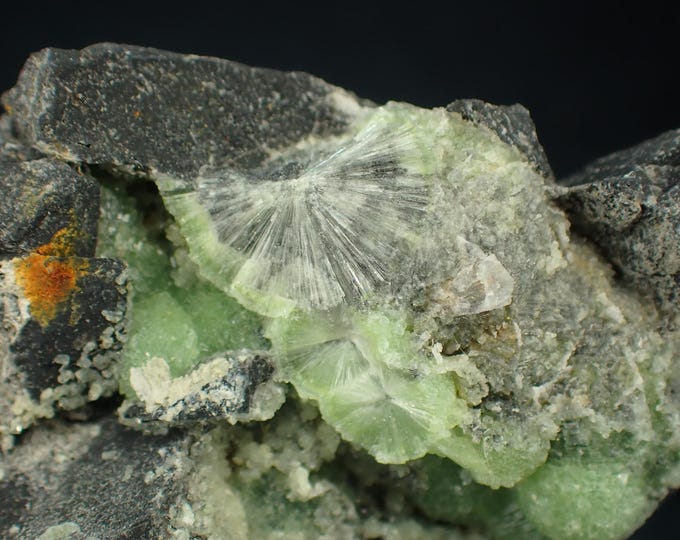 WAVELLITE radial crystals 5,2 x 2,7 x 2,5 cm from U.S.