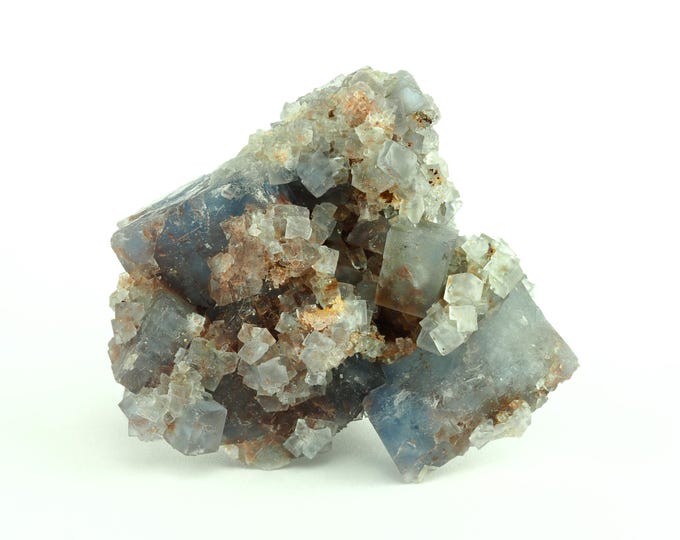 fluorescent FLUORITE 5,4 x 4,8 x 2,2 cm GERMANY 12611