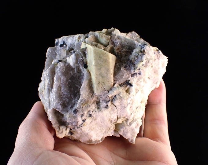 BERYL with tourmaline crystals 8,5 x 7,5 x 5,0 cm POLAND