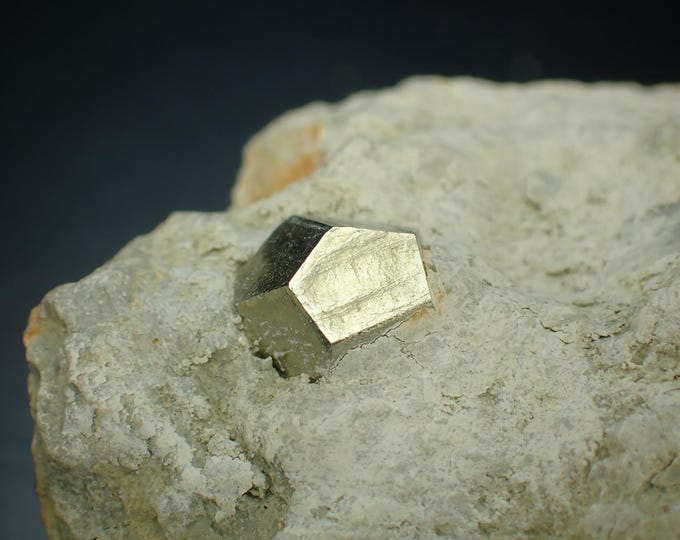 PYRITE crystals on matrix 6,0 x 4,0 x 2,8 cm SPAIN