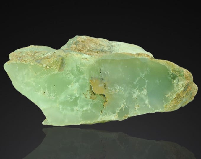 green OPAL polished 7,2 x 7,0 x 3,0 cm POLAND 12270