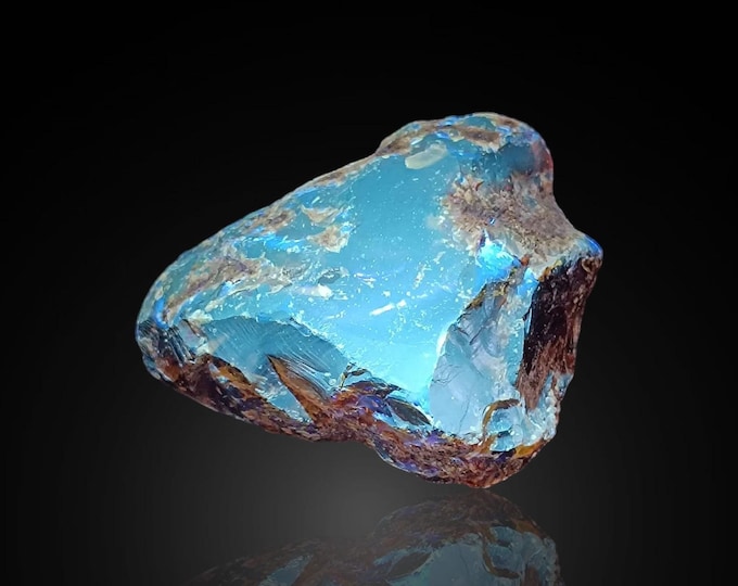 fluorescent AMBER 5,8 x 4,5 x 3,5 cm from Indonesia 13216