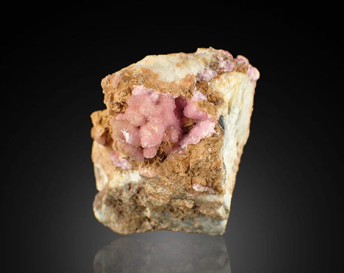 COBALTOAN CALCITE crystals from MOROCCO 11951