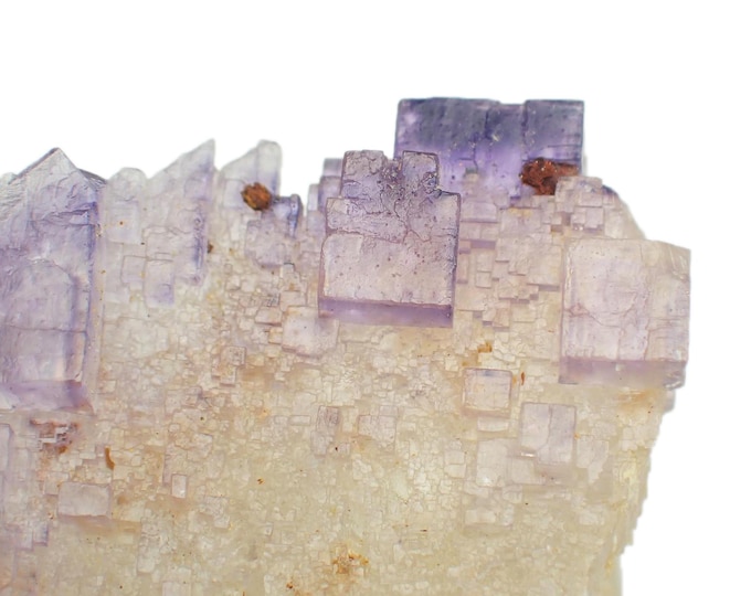 FLUORITE crystal cluster 3,7 x 3,2 x 1,9 cm Cave in Rock, U.S. 13642