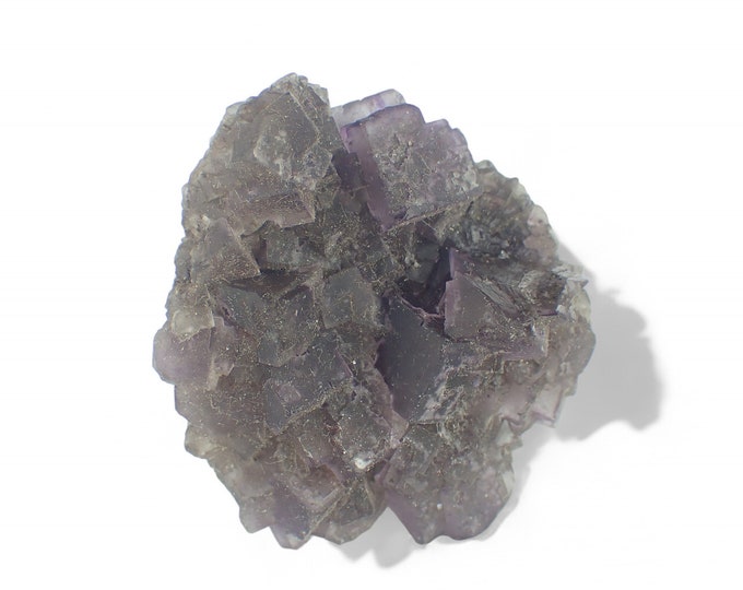 FLUORITE purple crystals from NAMIBIA 11543