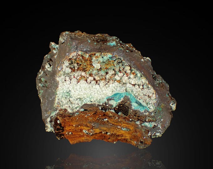 SMITHSONITE with aurichalcite 4,7 x 3,8 x 2,7 cm MEXICO 11410