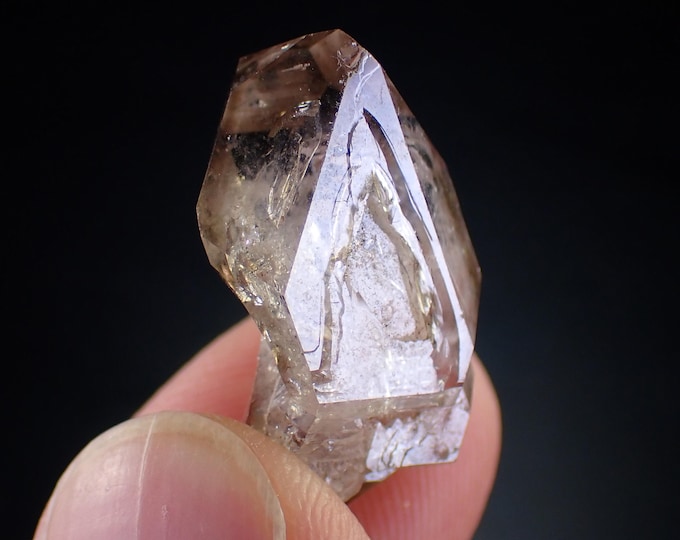 Gem Clear Window Quartz Crystal - 2,7 x 1,5 x 1,0 cm - Neuschwaben Farm, Namibia