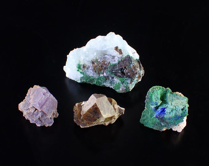 Set of 4 specimens 3,7 x 2,6 x 1,9 cm GREECE