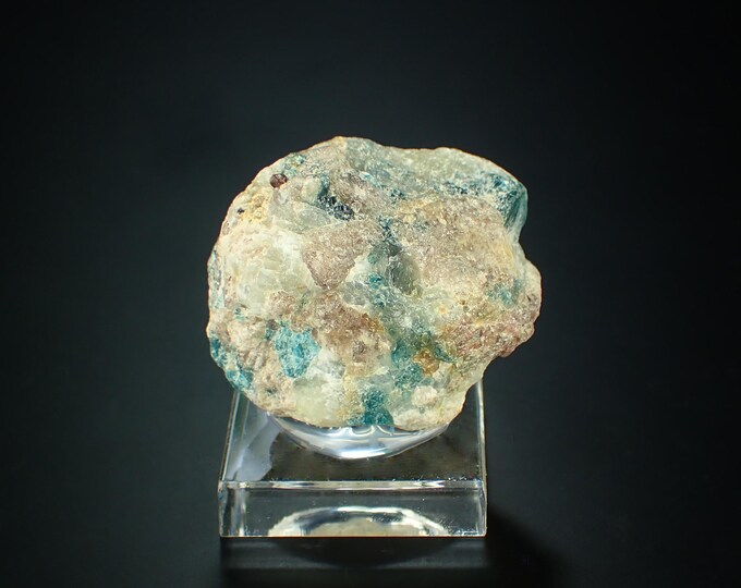 rare GRANDIDIERITE 3,1 x 2,4 x 1,4 cm from Madagascar *11295