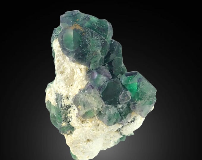 FLUORITE green crystals from NAMIBIA 11542