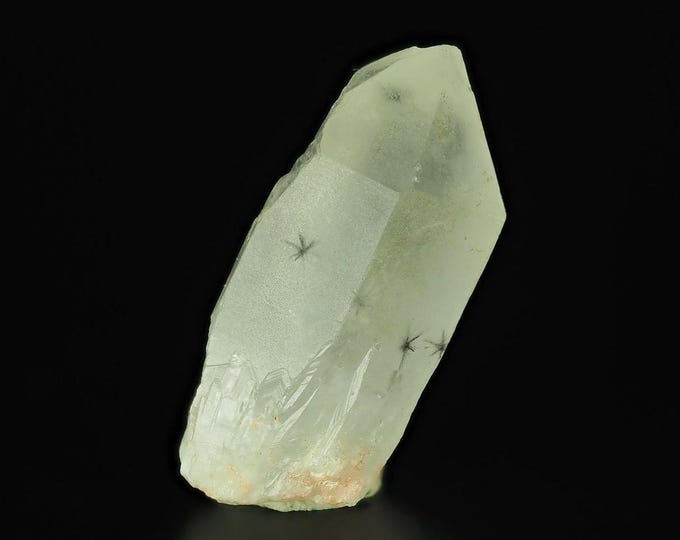 QUARTZ with hollandite star 2,3 x 1,2 x 1,0 cm MADAGASCAR