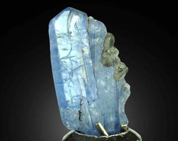 TANZANITE crystal 1,1 x 0,6 x 0,2 cm from TANZANIA 12122