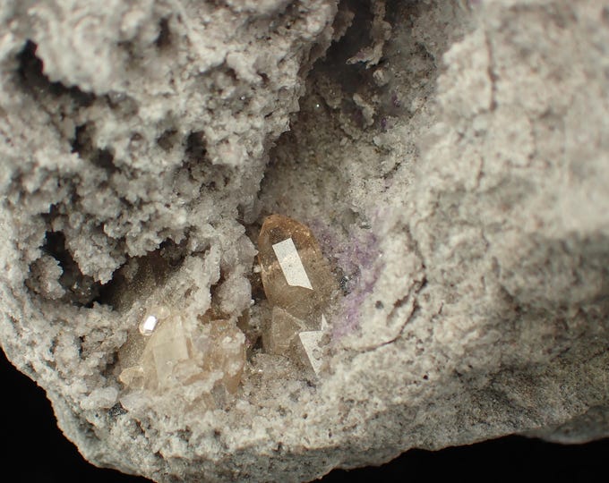 TOPAZ crystals on matrix from Thomas Range, U.S. 11973