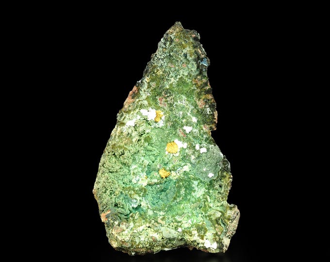 BARYTE with Brochantite 7,5 x 4,3 x 1,3 cm from Sacaton mine, U.S. 12527