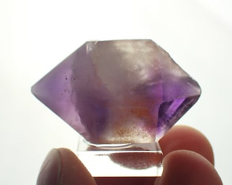 AMETHYST "hourglass" crystal from MOROCCO 10829