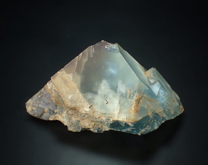 fluorescent FLUORITE 5,7 x 3,2 x 2,5 cm GERMANY 12071