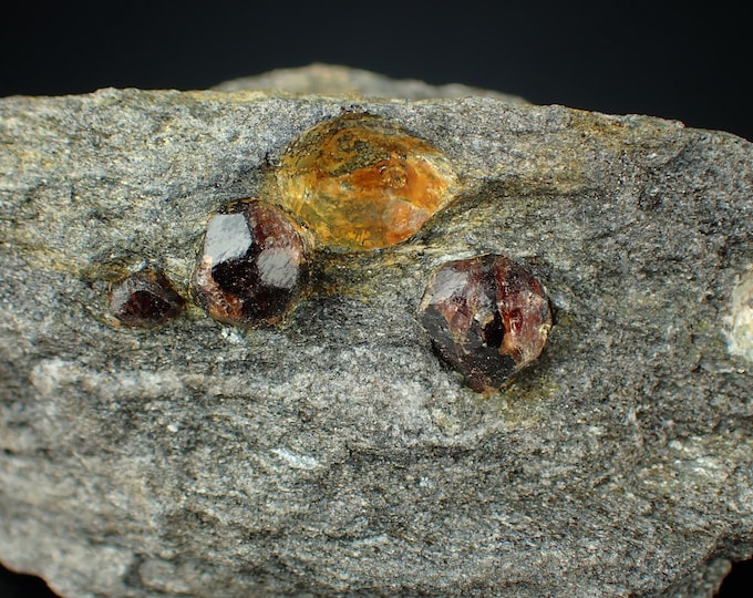 Almandine Garnet Specimen, Wrangell Alaska, U.S. (6.0 x 3.0 x 3.0 cm)