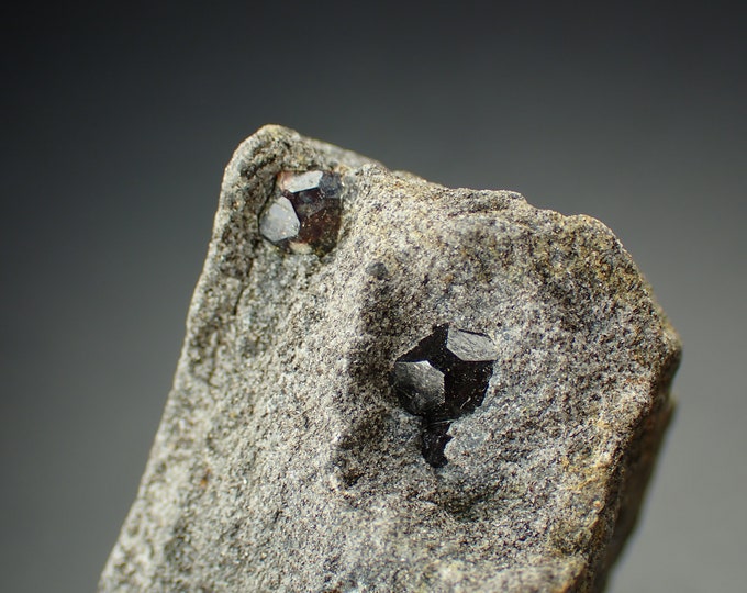 GARNET var ALMANDINE crystals on matrix from Alaska, U.S. 10314