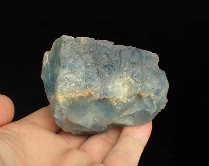 FLUORITE fluorescent crystal 7,3 x 5,2 x 5,0 cm GERMANY 13262